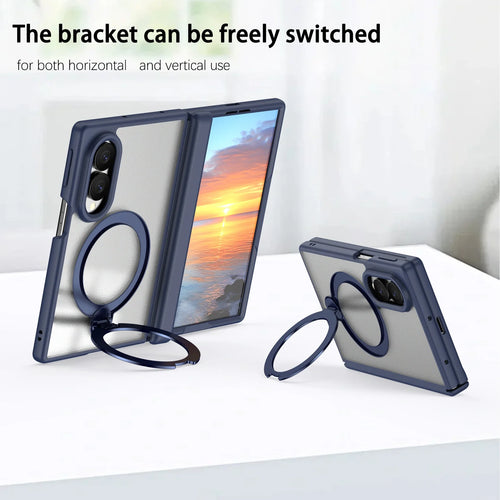 360° Ring Armor Case For Galaxy Z Fold 8 Series